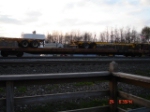 TTEX 354111 Flatcar w/UPNZ 15457 Chassis WB